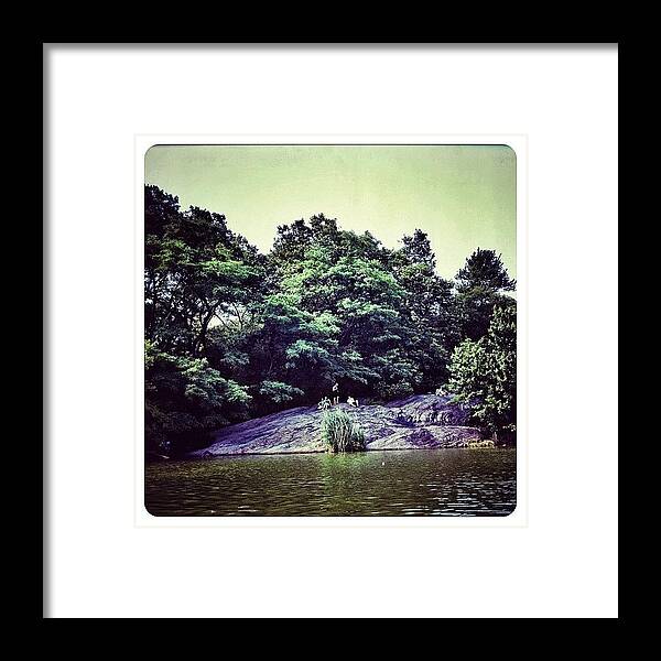 Beautiful Framed Print featuring the photograph Manhattan's Nature by Natasha Marco