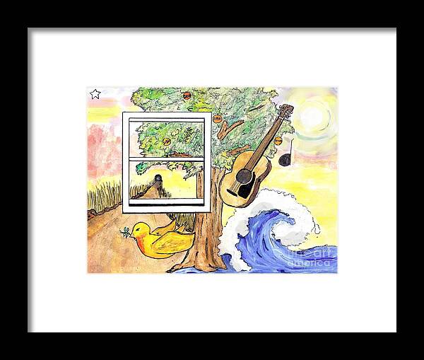 Crosby Framed Print featuring the mixed media Marakesh Express by Susan Fisher