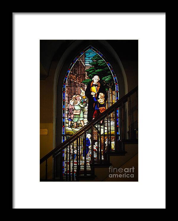 Martin Framed Print featuring the photograph Martin Luther at Historic Zion by Jost Houk