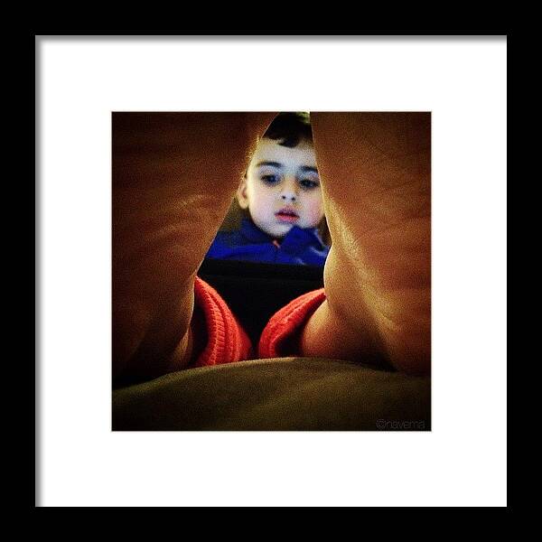 Teamrebel Framed Print featuring the photograph Max: Portrait Of A Child (3) by Natasha Marco