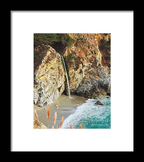 Mc Way Falls Framed Prints Framed Print featuring the photograph Mc Way Falls by L J Oakes