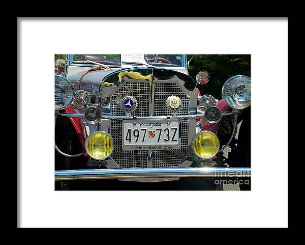 Day Framed Print featuring the photograph Mercedes-Benz Gazelle 1 by Mark Dodd