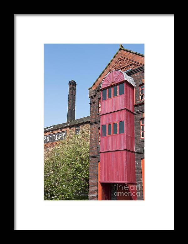 Bottle Framed Print featuring the photograph Middleport pottery factory by Andrew Michael