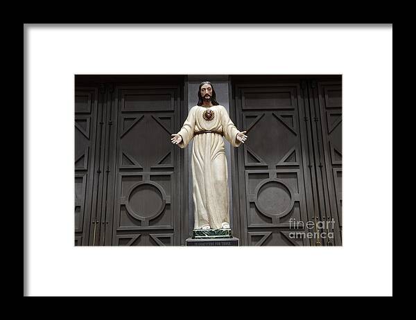 Mission San Juan Capistrano Framed Print featuring the photograph Mission San Juan Capistrano by Bob Christopher