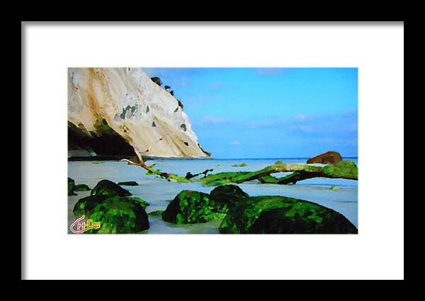 Colette Framed Print featuring the photograph Moens Clif Nature by Colette V Hera Guggenheim