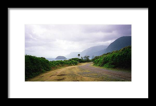 Molokai Hawaii Photographs Framed Print featuring the photograph Molokai Coast by C Sitton