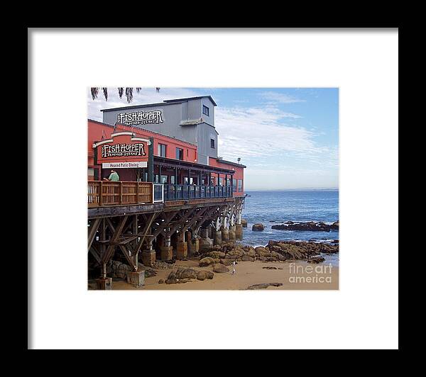 California Framed Print featuring the photograph Cannery Row by Carol Bradley