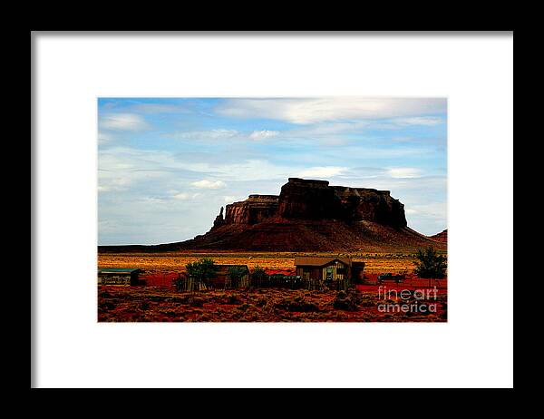 Monument Valley Framed Print featuring the photograph Monument Valley Navajo Tribal Park by Dan Friend