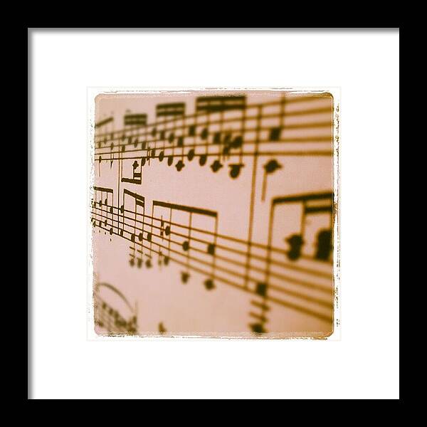 Opera Framed Print featuring the photograph Music! Yeah! Go Mozart! by Zachary Dominguez