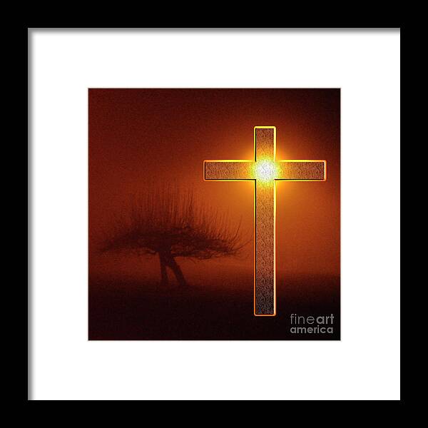 Clay Framed Print featuring the photograph My Life Cross by Clayton Bruster