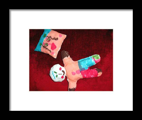 Child Framed Print featuring the photograph My masterpieces by Hiroko Sakai