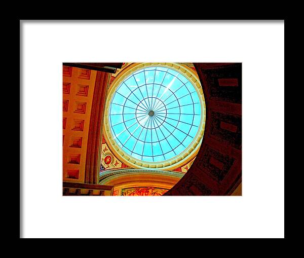 Vegas Framed Print featuring the photograph My Vegas Caesars 10 by Randall Weidner