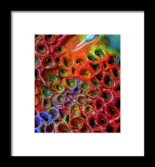 Encaustic Framed Print featuring the photograph Mystic by Jason Wolters