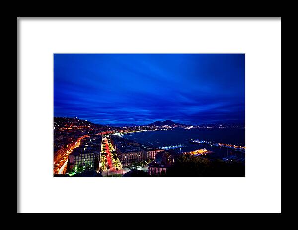  Yacht Framed Print featuring the photograph Naples by Stefano Termanini