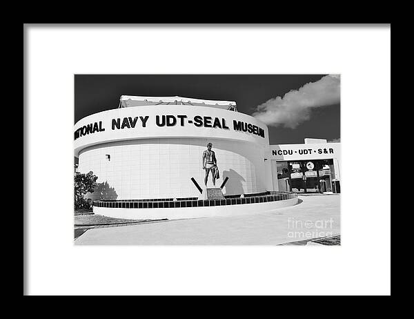 National Navy Udt-seal Museum Framed Print featuring the photograph National Navy UDT-SEAL Museum by Lynda Dawson-Youngclaus