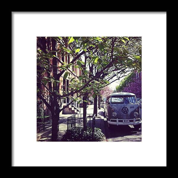 Van Framed Print featuring the photograph Neato by Katie Cupcakes