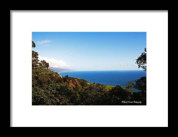 Pfeiffer Beach Framed Print featuring the photograph 'Nepenthe's Playground' by PJQandFriends Photography