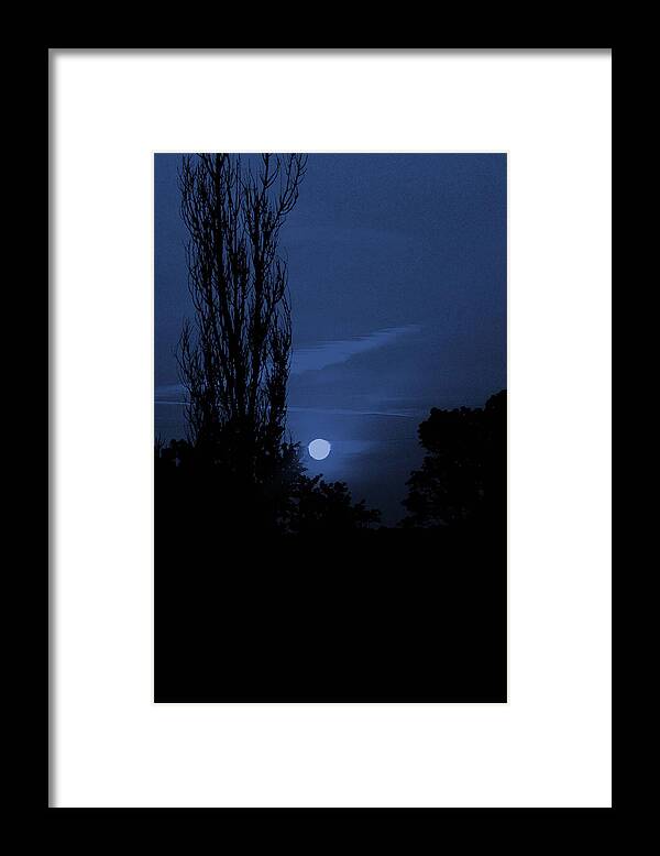 Night Framed Print featuring the photograph Night by Hannah Appleton