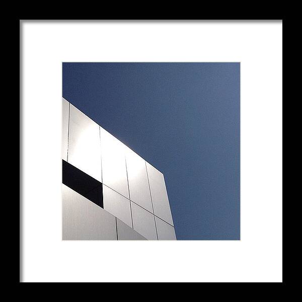 Minimalism Framed Print featuring the photograph #nofilter #lines #minimalism by Tito Santika