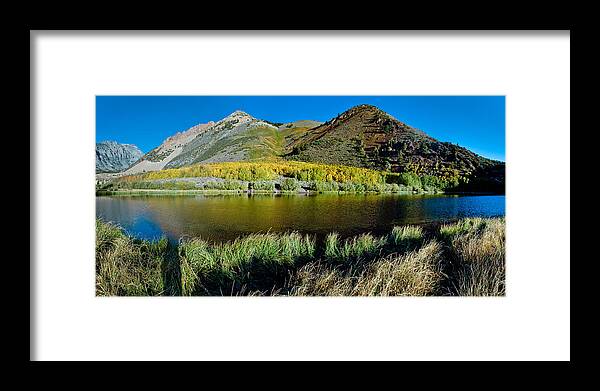 Sierra Nevada Framed Print featuring the photograph North Lake Panorama by Greg Nyquist