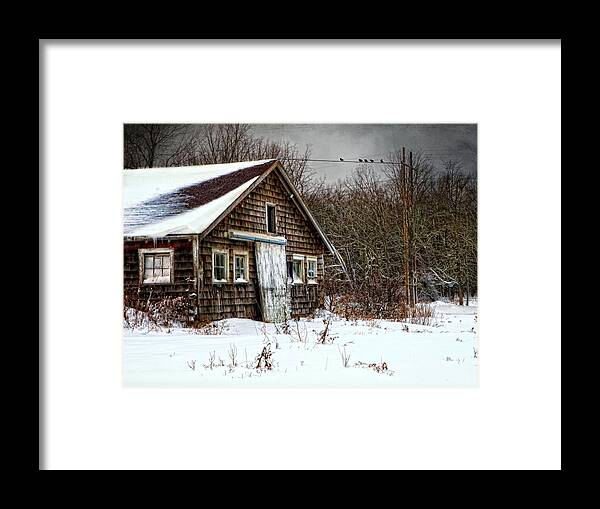 Winter Framed Print featuring the photograph Northern Exposure by Robin-Lee Vieira