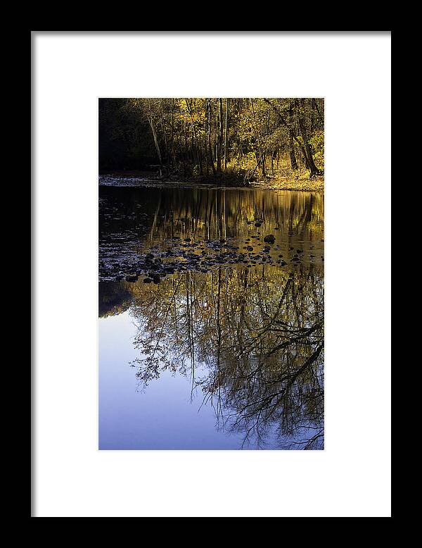 Sunrise Framed Print featuring the photograph November Sunrise at Ponca Access by Michael Dougherty