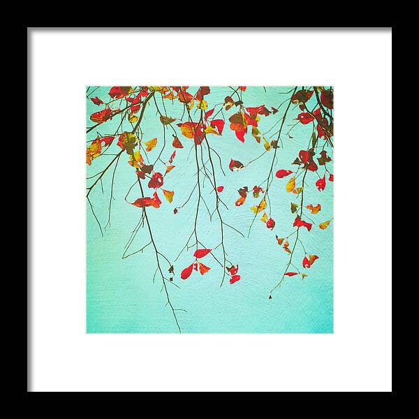 October Framed Print featuring the photograph October Greetings by Sharon Kalstek-Coty