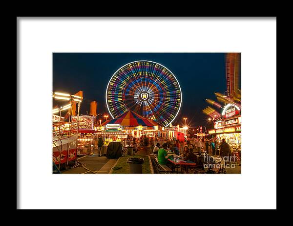 Alexandria Framed Print featuring the photograph Off-Midway by Jim Moore