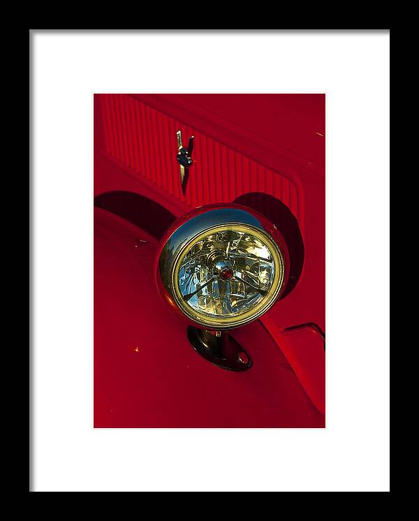 Ford Framed Print featuring the photograph Old Ford by Pat Exum