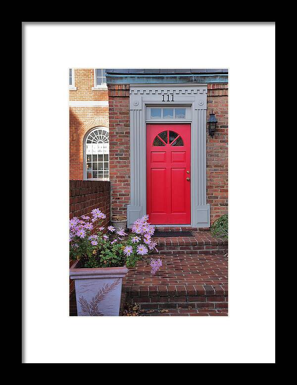 Architecture Framed Print featuring the photograph Old Town Entrance by Steven Ainsworth