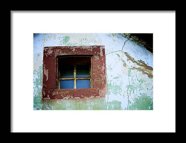 Window Framed Print featuring the photograph Old Window by Catherine Murton