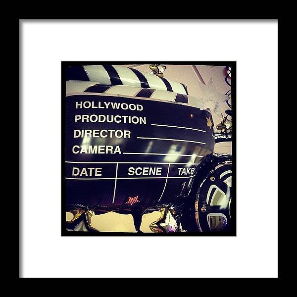 Hollywood Framed Print featuring the photograph Omg... Was I Too Much Of A Celebrity Or by Damien Lamar