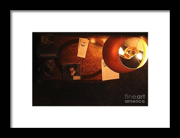 Desk Framed Print featuring the photograph On the Desk by Sherry Davis