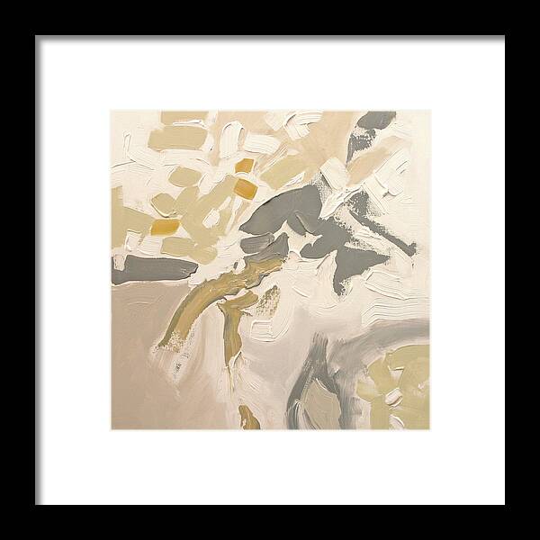 Art Framed Print featuring the painting On The Move by Linda Monfort