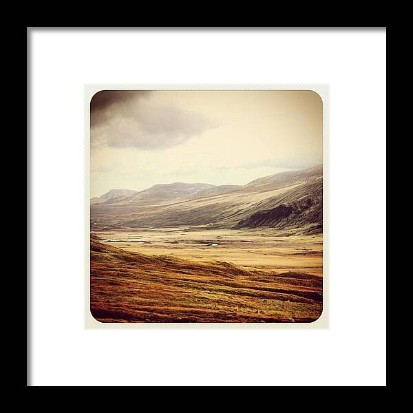Highlands Framed Print featuring the photograph One Day In The Highlands by Luisa Azzolini