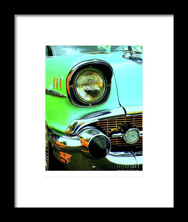 Car Framed Print featuring the photograph One Eyed Monster by Joe Pratt