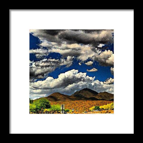 Beautiful Framed Print featuring the photograph One More From The Recent storm. by John Schultz