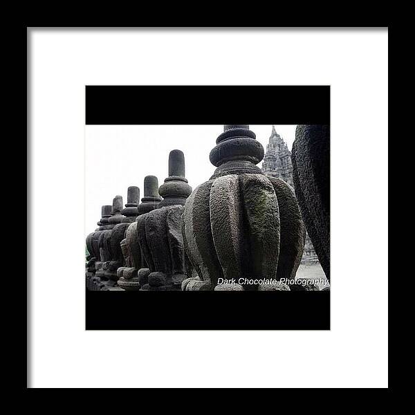 Beautiful Framed Print featuring the photograph One Piece Stones, Awesome ! by Zachary Voo