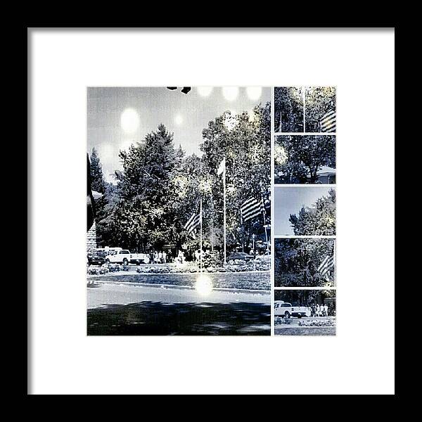  Framed Print featuring the photograph Only 9 Hours To Go Before The Fireworks by Katrise Fraund