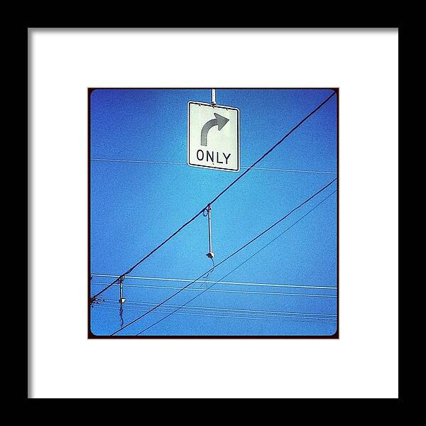 Ig_memphis Framed Print featuring the photograph Oops. These Used To Be Traffic Lights by Elizabeth Fitzgerald