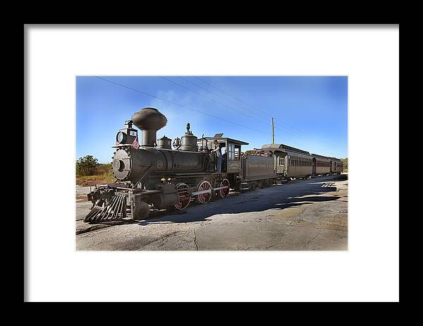 Cannonball Express Framed Print featuring the photograph Orange Blossom Cannonball by Joseph G Holland