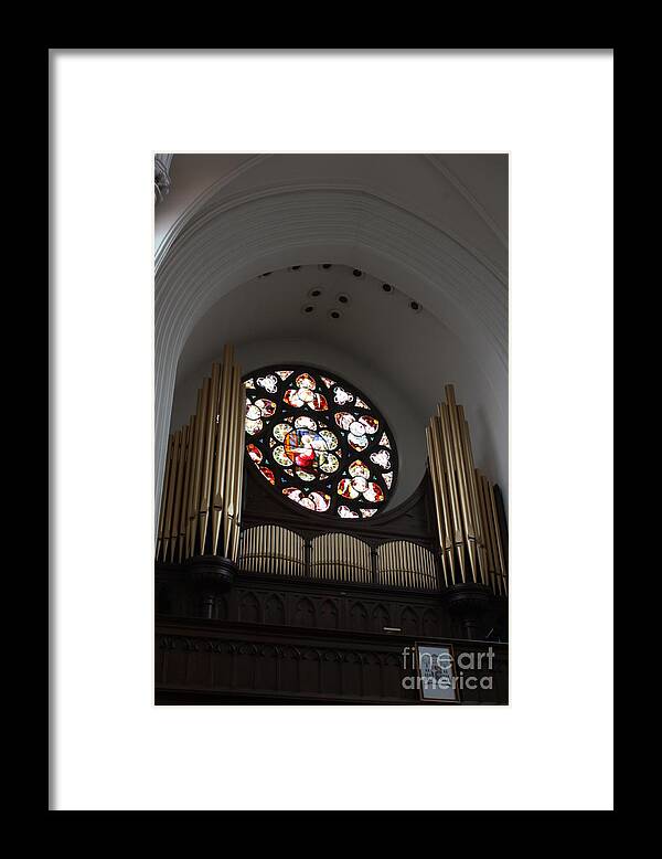 Denver Oregon Framed Print featuring the photograph Organ Loft by David Bearden