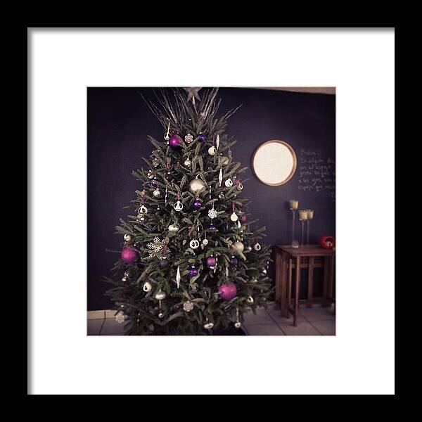 Decor Framed Print featuring the photograph Our Nightmare Before Christmas Tree!!! by Ariana Hernandez