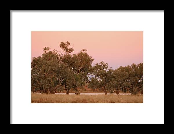 Landscape Framed Print featuring the photograph Outback Sky by Jan Lawnikanis