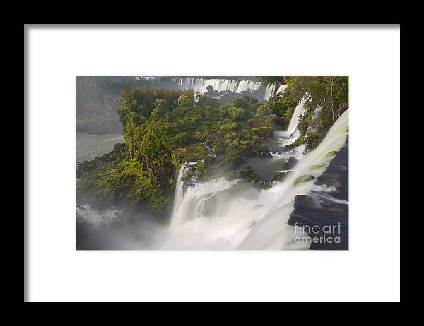 Water Photography Framed Print featuring the photograph Over the Edge II by Keith Kapple