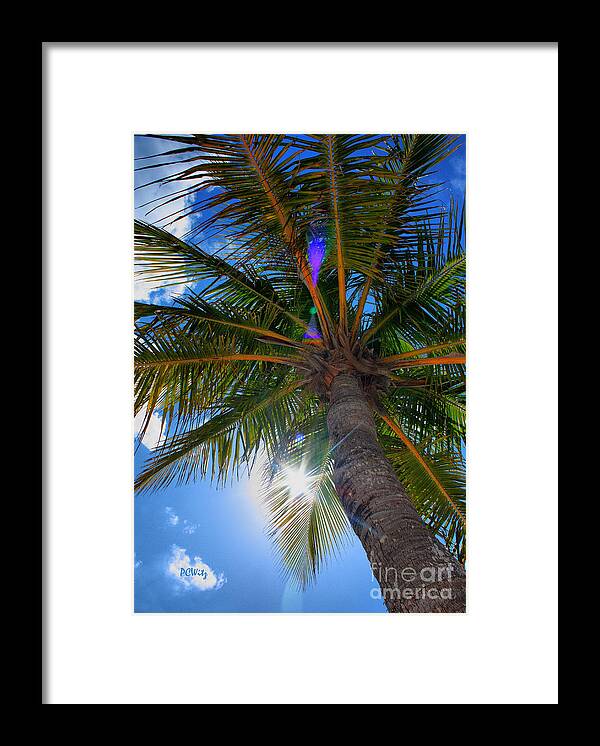Palm Framed Print featuring the photograph Palms Up by Patrick Witz