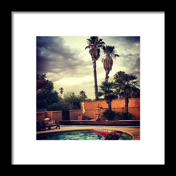 Landscape Framed Print featuring the photograph #paradise by Shawn Doherty