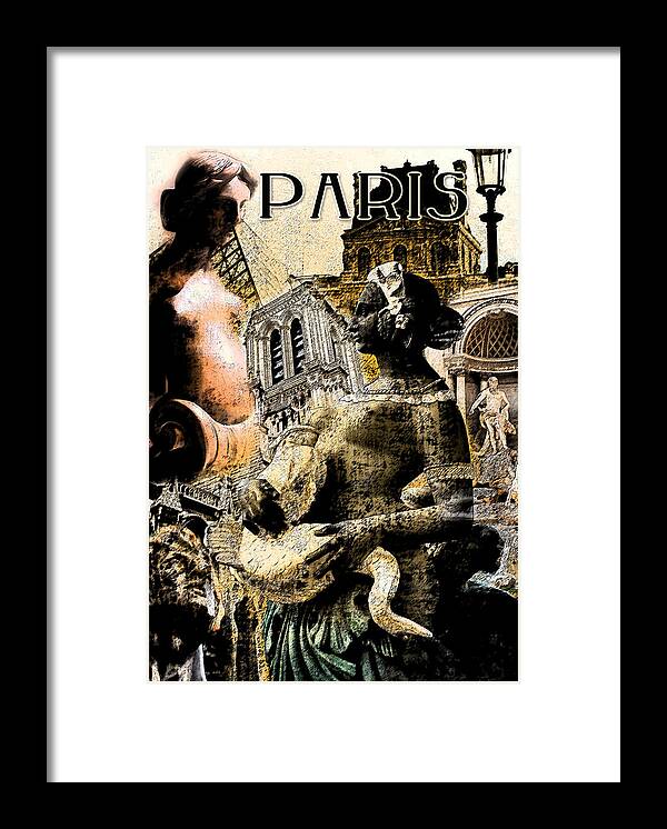 Paris Framed Print featuring the photograph Paris by Greg Sharpe