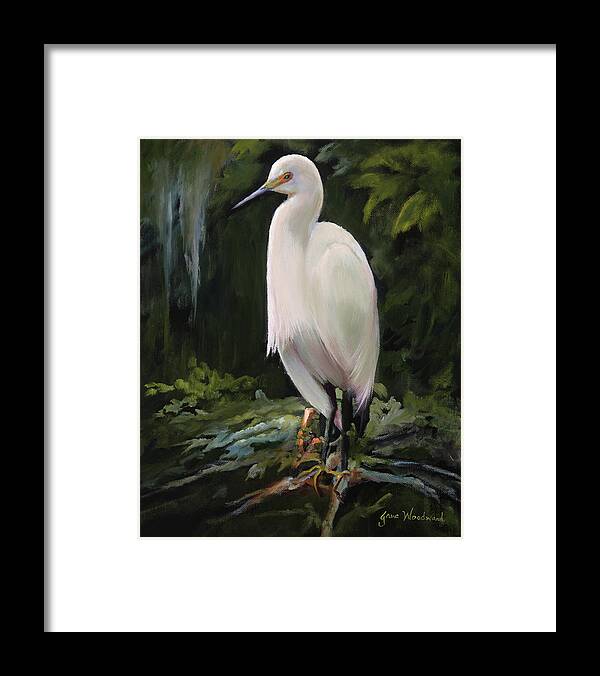 Jane Woodward Framed Print featuring the painting Patience by Jane Woodward