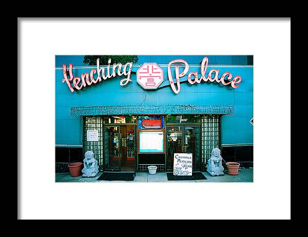 Restaurant Framed Print featuring the photograph Yenching Palace by Claude Taylor